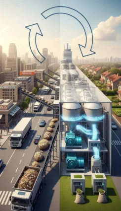 食品廃棄物を電気と肥料に変える工場の仕組みとは？企業と消費者をつなぐリサイクルの輪