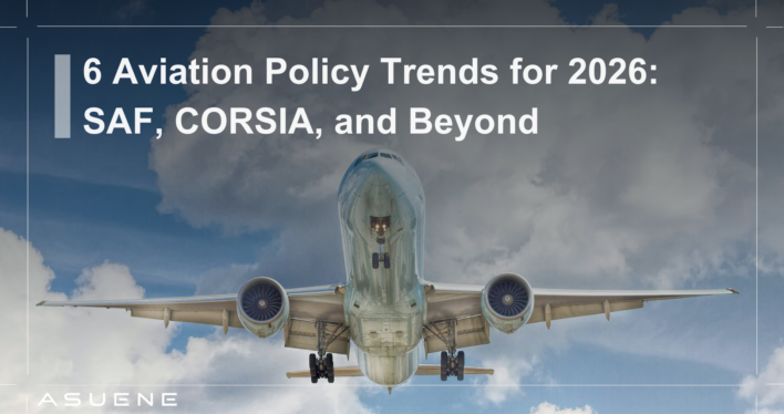 6 Aviation Policy Trends for 2026: SAF, CORSIA, and Beyond