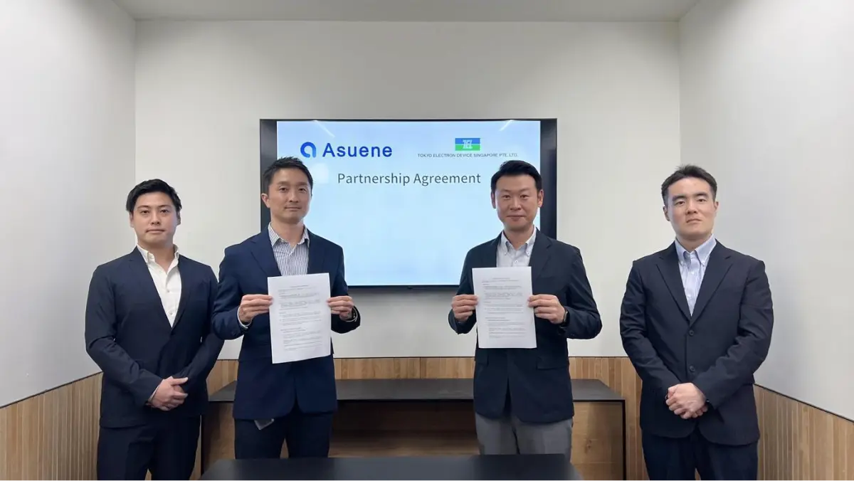 Asuene APAC and TOKYO ELECTRON DEVICE SINGAPORE Sign Partnership ...