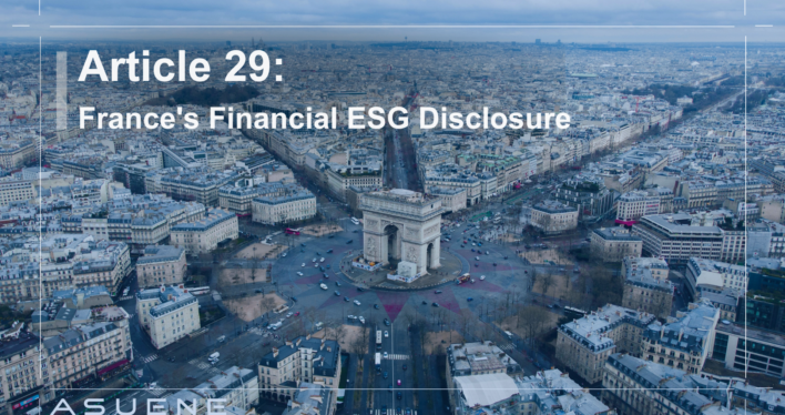 Article 29: France’s Financial ESG Disclosure