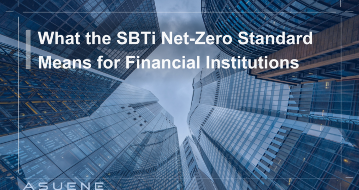 What the SBTi Net-Zero Standard Means for Financial Institutions