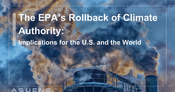 The EPA’s Rollback of Climate Authority: Implications for the U.S. and the World