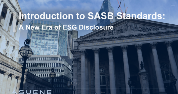 Introduction to SASB Standards: A New Era of ESG Disclosure