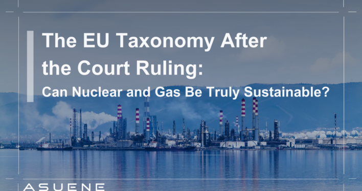 The EU Taxonomy After the Court Ruling: Can Nuclear and Gas Be Truly Sustainable?
