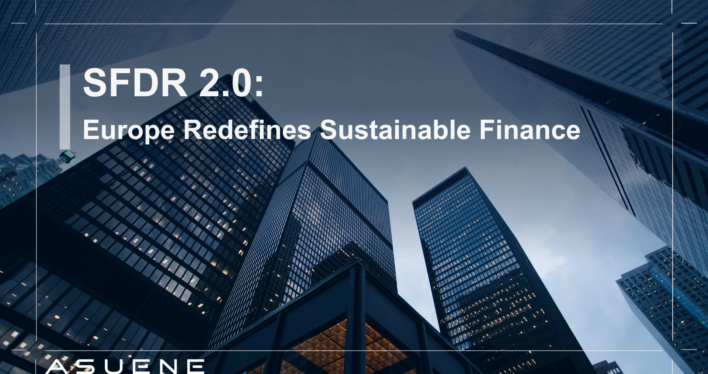 SFDR 2.0: Europe Redefines Sustainable Finance