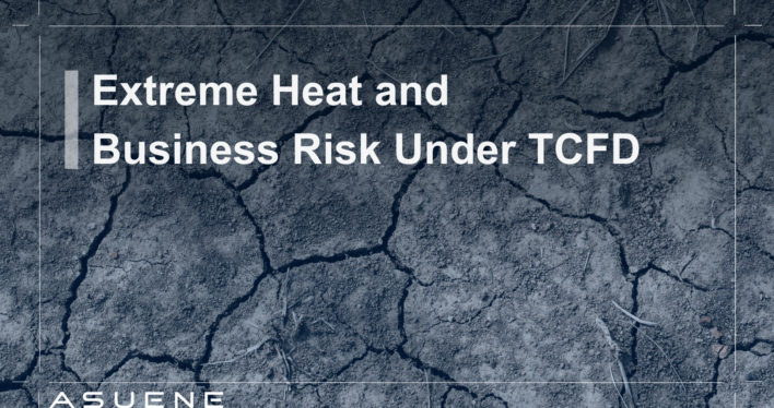 Extreme Heat and Business Risk Under TCFD