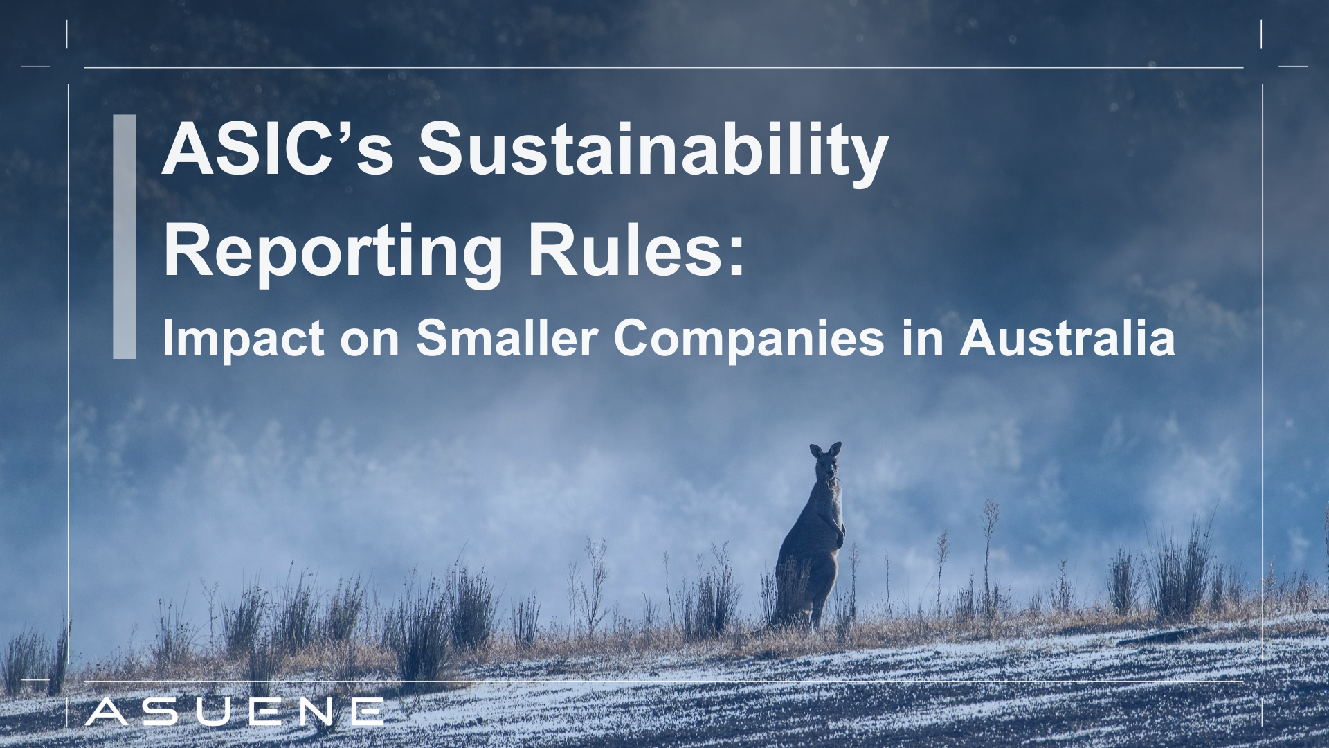 ASIC’s Sustainability Reporting Rules: Impact on Smaller Companies in ...