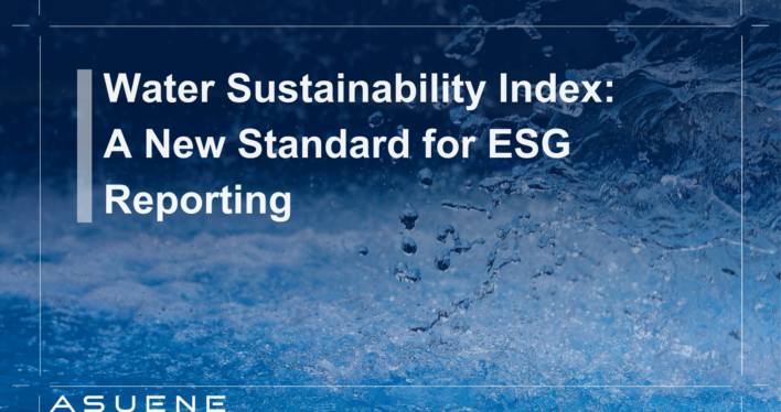 Water Sustainability Index: A New Standard for ESG Reporting