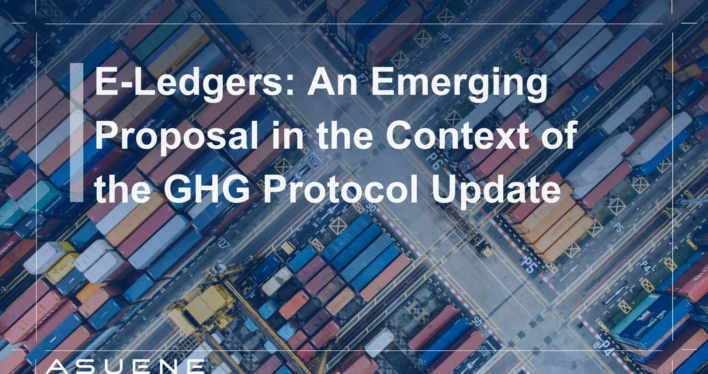 What Are E-Ledgers? An Emerging Proposal in the Context of the GHG Protocol Update