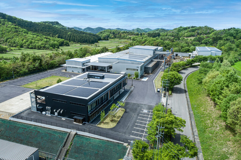 社屋_美濃工園_空撮